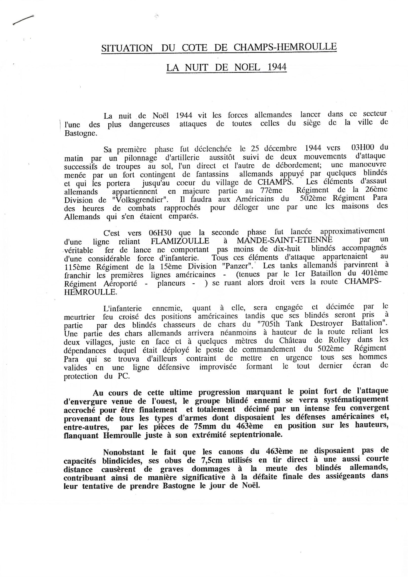 attaque allemande noël 1944